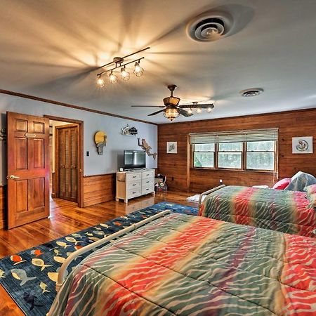 Bayfront Blounts Creek Home Private Beach And Dock! Whichard Beach Exterior foto