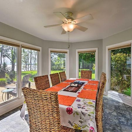 Bayfront Blounts Creek Home Private Beach And Dock! Whichard Beach Exterior foto